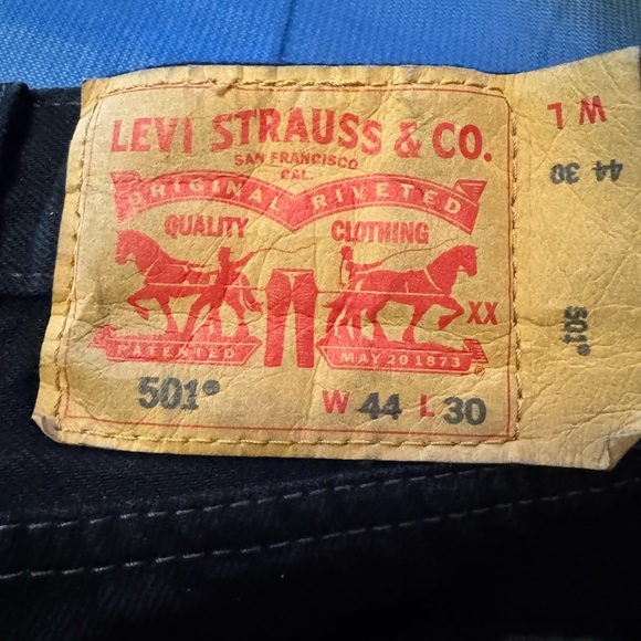 Levi Strauss & Co. Black Jeans - Picture 1 of 6